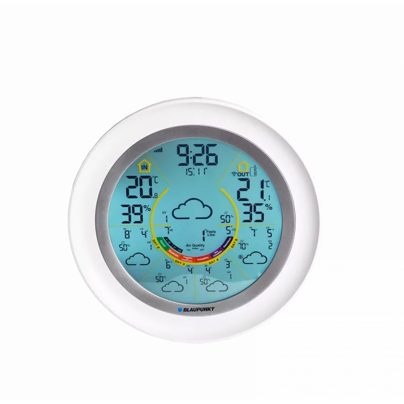Estación meteorológica Blaupunkt WS60WH App, Blanca