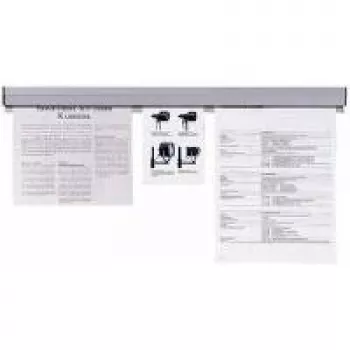 Sujetador de archivadores Franken PKS58 plástico gris