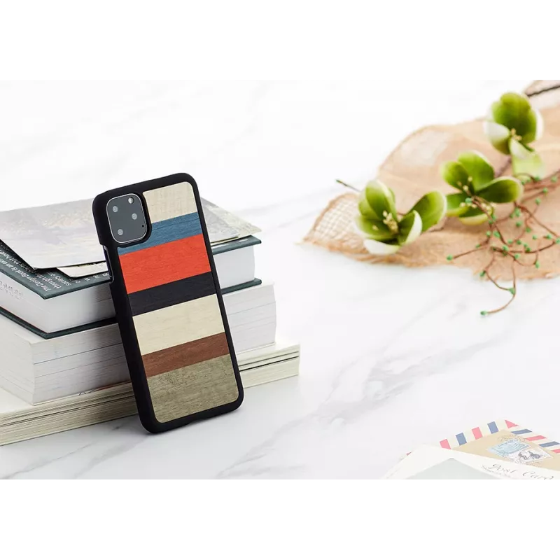 Funda para smartphone man and wood para iPhone 11 Pro Max — Corallina negro funda protectora