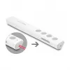 DeLOCK presentador láser USB blanco inalámbrico con receptor USB RF Nano