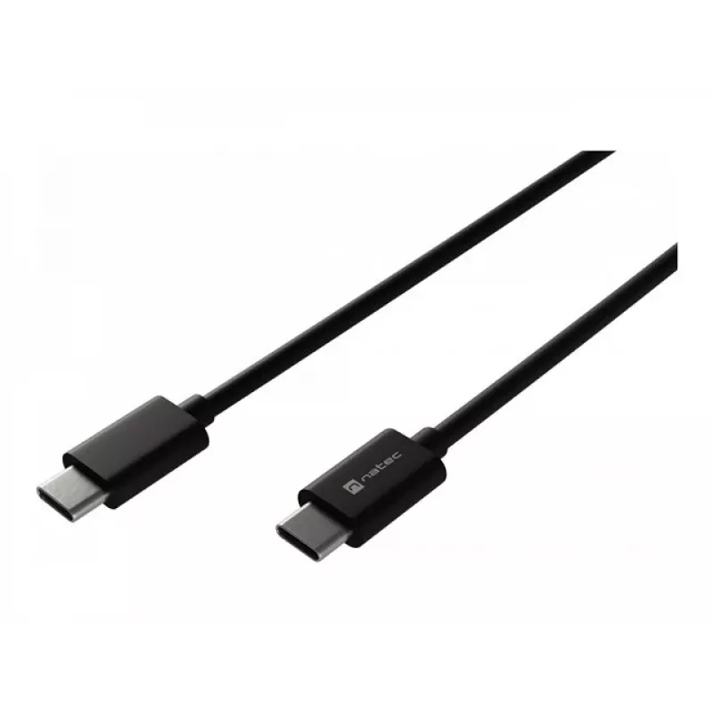 Cable USB-C a USB-C NATEC NKA-2146, 1 m, negro