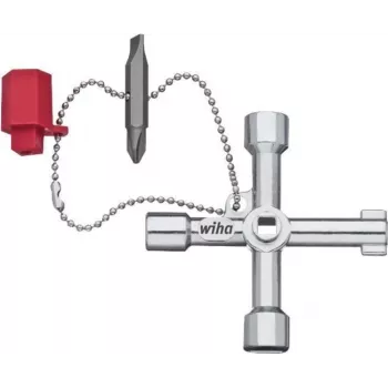 Llave para armarios eléctricos Wiha modelo 24667 — Llave universal para cuadros eléctricos