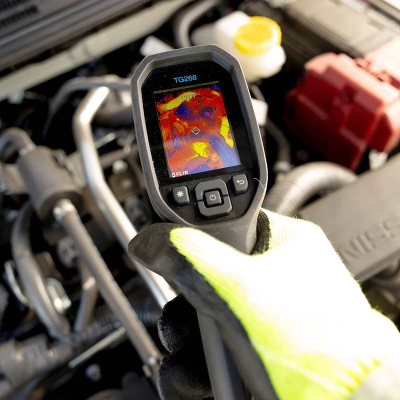Termómetro infrarrojo FLIR TG268 -25 a +400 °C negro, pantalla integrada, LCD, 320 x 240 píxeles