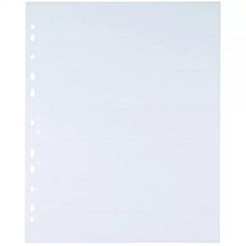 HERMA 7761 fundas para negativos, 5 tiras, PP transparente, 25 hojas