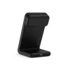 Cargador de interior Crong CRG-MSPS-BLK Smartwatch Negro Lightning USB Inalámbrico