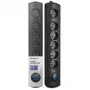 Protector contra sobretensiones Qoltec 50112 negro 6 tomas AC 230V 3m