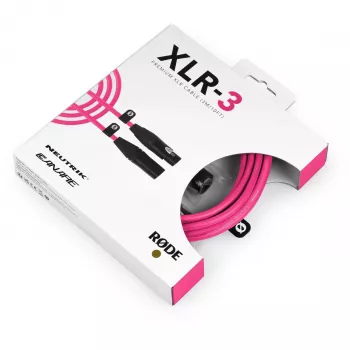 Cable de audio RØDE XLR3M-P 3 m XLR rosa