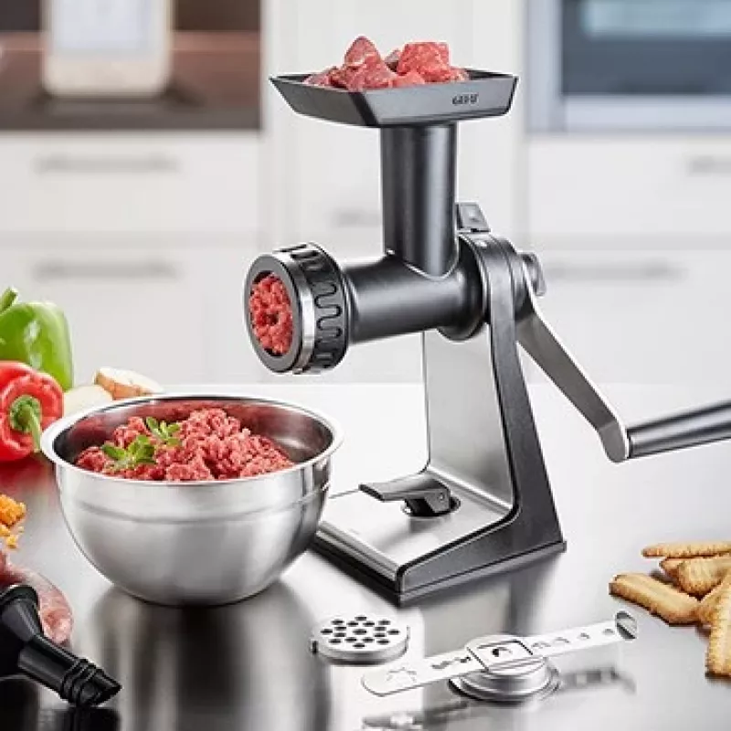 Picadora de carne GEFU TRANSFORMA Acero inoxidable