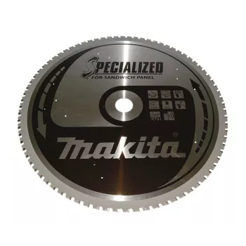 MAKITA HOJA DE SIERRA CIRCULAR 355x30x80Z ESPECIALIZADA PARA PANELES SÁNDWICH