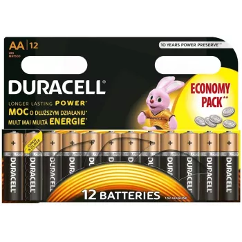 Pila doméstica Duracell pila desechable AA alcalina