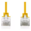 Cable de red DIGITUS CAT 6 U-UTP fino, 0,5 m, amarillo