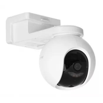 Cámara IP de vigilancia EZVIZ HB8 4MP (2560×1440), exterior, PTZ, Wi‑Fi, batería/DC, panel solar incluido