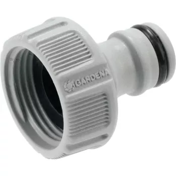 Conector de manguera de agua para grifo Gardena gris 1 ud.