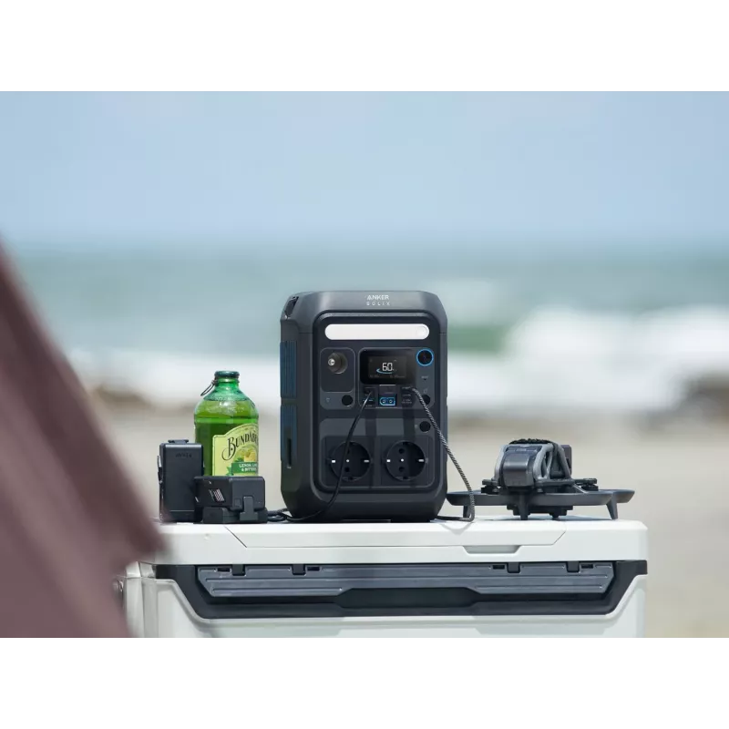Estación de energía portátil Anker SOLIX C300X 7 fosfato de hierro y litio (LiFePO4) 90000 mAh
