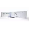 Soporte de pared fijo y delgado para TV Gembird WM-S80F-01 de 37–80" (2,03 m), VESA hasta 600x400, máx. 50 kg, negro