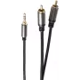 Cable de audio 3,5 mm 2 x RCA ShiverPeaks BS20-32055