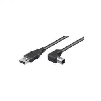 Wentronic Goobay cable USB 2.0 Hi-Speed, negro, 0,5 m - conector macho USB 2.0 (Type-A) > conector macho USB 2.0 (Type-B) (93016)