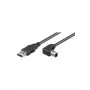 Wentronic Goobay cable USB 2.0 Hi-Speed, negro, 0,5 m - conector macho USB 2.0 (Type-A) > conector macho USB 2.0 (Type-B) (93016)