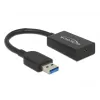 Cable USB DeLOCK 65698 USB 3.2 Gen 2 0,15 m USB A USB C negro