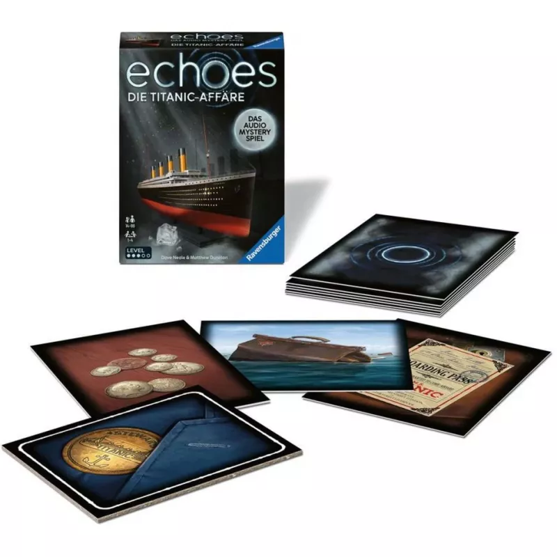 echoes Die Titanic Affair, juego familiar