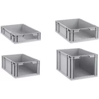 Caja de almacenamiento allit ProfiPlus EuroStore L612, gris, 1 ud.