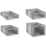 Caja de almacenamiento allit ProfiPlus EuroStore L612, gris, 1 ud.