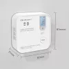 Sensor de monóxido de carbono QOLTEC 52577 — alarma a pilas, nivel sonoro 85 dB
