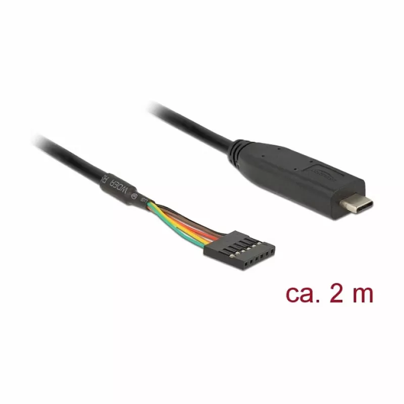 Cable USB DeLOCK 63913 2m USB-C negro