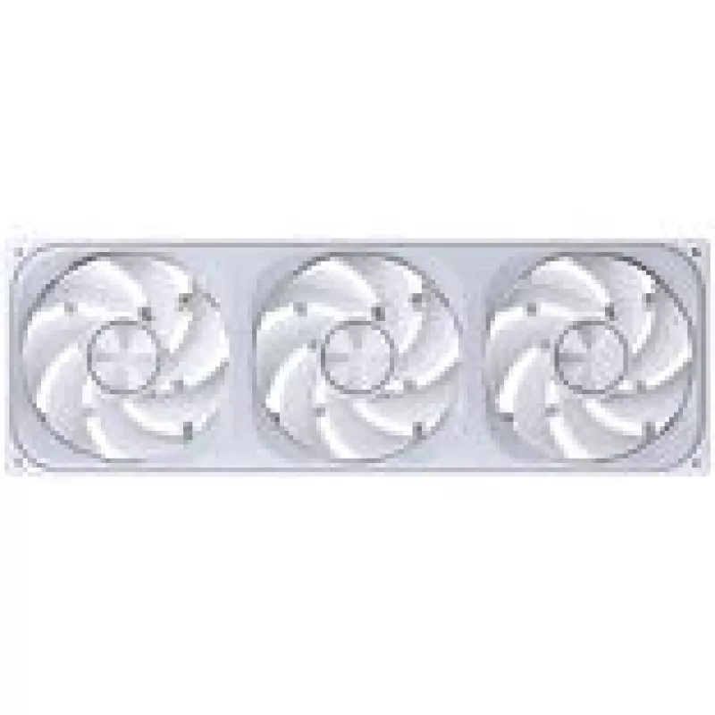 Set de Ventiladores Jonsbo ZA-420WR 3×140 mm PWM Reverse ARGB Blanco