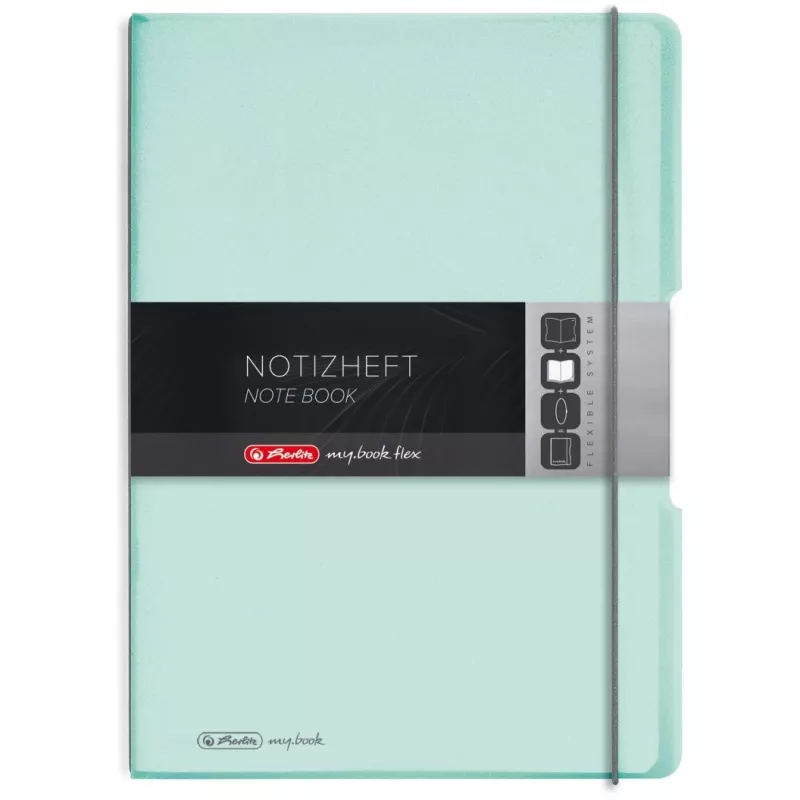Bloc Herlitz 11408655 A4 40 hojas color menta