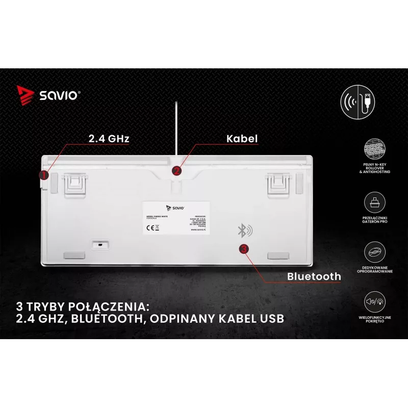 Teclado MECHANICAL SAVIO