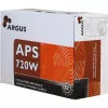 Inter-Tech Argus APS-720W fuente de alimentación, 720 W, ATX12V 2,31, 115–230 V, 47–63 Hz, ATX de 20+4 pines, PFC activo, ventilador de 120 mm, negro
