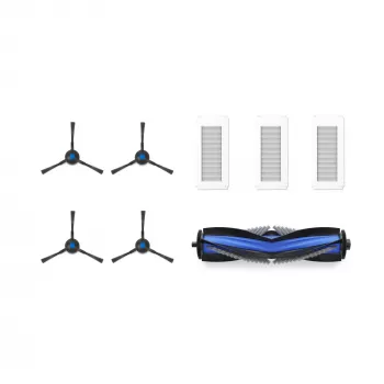 Set de cepillos y filtros de repuesto para Ecovacs N30 PRO Omni — set de mantenimiento estándar para cepillos laterales/principal y filtro de aire