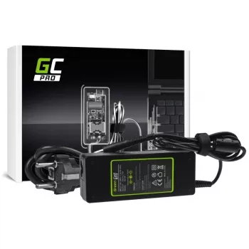 Fuente de alimentación Green Cell AD15P 90W para portátiles HP, 19V 4.74A, AC/DC, interior, cable de 1,2 m, negro