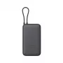 Batería externa Xiaomi 20000mAh con cable integrado, gris oscuro, modelo 61828