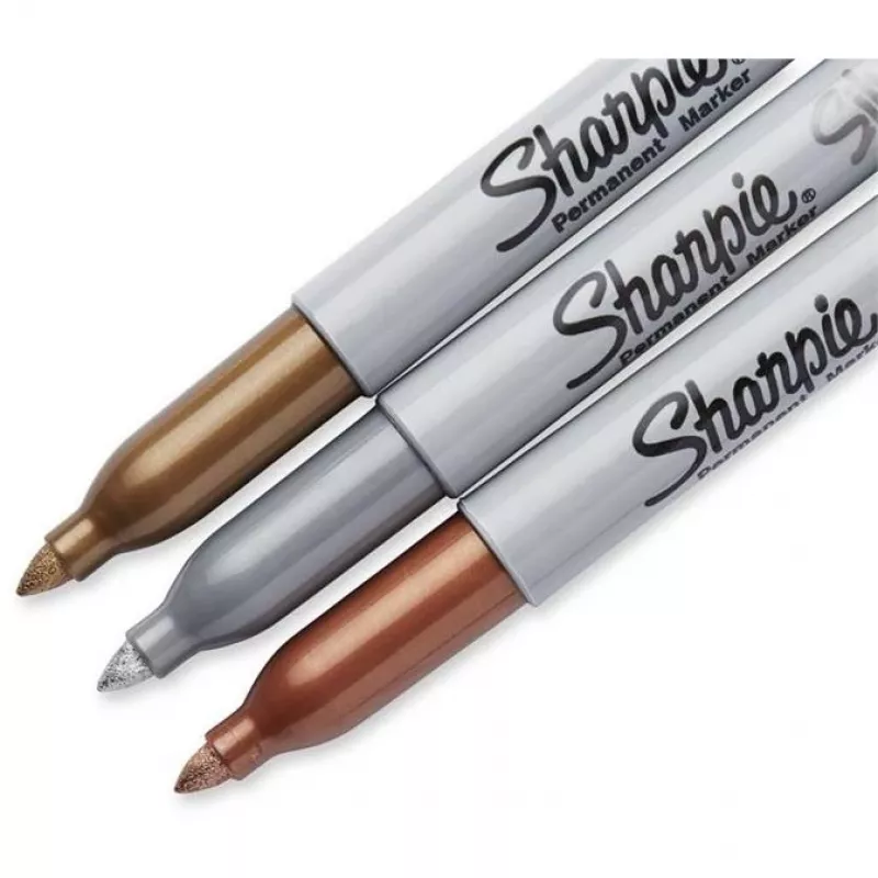Rotulador punta fina Sharpie 1986006 bronce oro plata