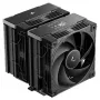 Disipador de aire DeepCool AK620 G2 Digital NYX, ventilador de 120 mm, presión de aire máx. 2,78 mmH2O, 144 × 127 × 159 mm, negro