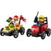 LEGO CITY 60458 Pizza vs. camión de bomberos