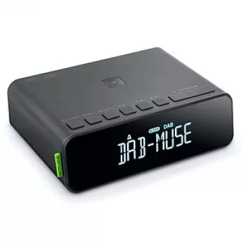 Muse | Función despertador | M-175 WI | Entrada AUX | Despertador | Negro