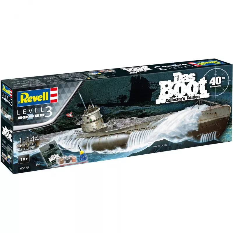 Maqueta a escala Revell DAS BOOT estuche regalo 40.º aniversario