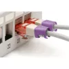 Clip de codificación por colores Digitus Color Clips para cables de parcheo A-CC-VI PVC violeta