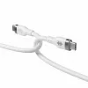HYPER HyperJuice Cable de silicona USB-C a USB-C 240W (0,9 m/1 m) - blanco