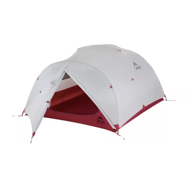MSR Mutha Hubba NX Tienda de campaña para 3 personas, Gris, Rojo