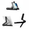 Soporte para portátil y tablet Gembird TA-TS-01, negro, ancho 178 mm, fondo 25 mm, alto 25 mm