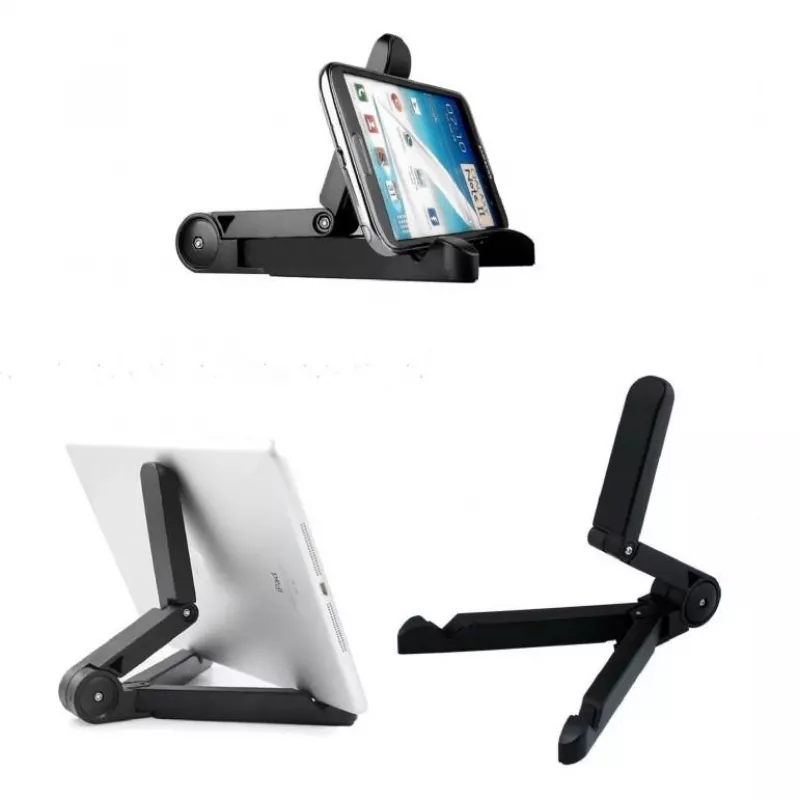 Soporte para portátil y tablet Gembird TA-TS-01, negro, ancho 178 mm, fondo 25 mm, alto 25 mm