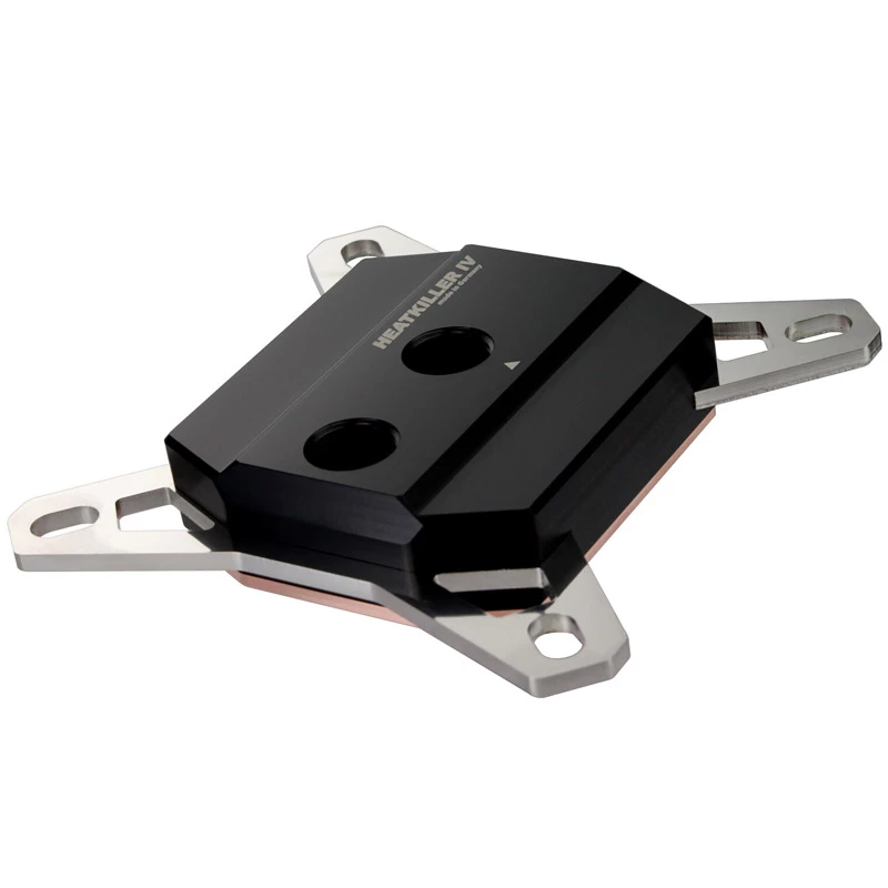 Watercool HEATKILLER IV Basic — cobre/níquel/acero inoxidable, 59×66×17 mm