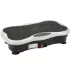 Extralink Plataforma vibratoria para entrenamiento Fitness Moonwalk Spinmove blanco