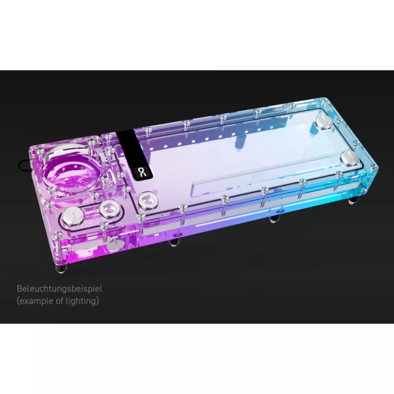 Depósito plano Alphacool Core Flat Reservoir 360, D5/VPP - derecho