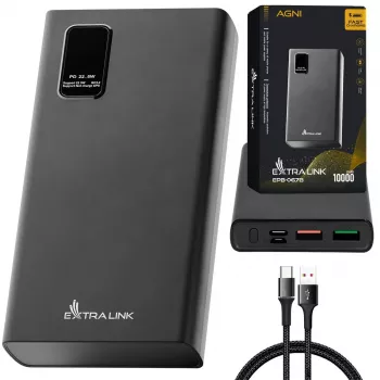 Cargador portátil Extralink Powerbank EPB-067B 10000mAh