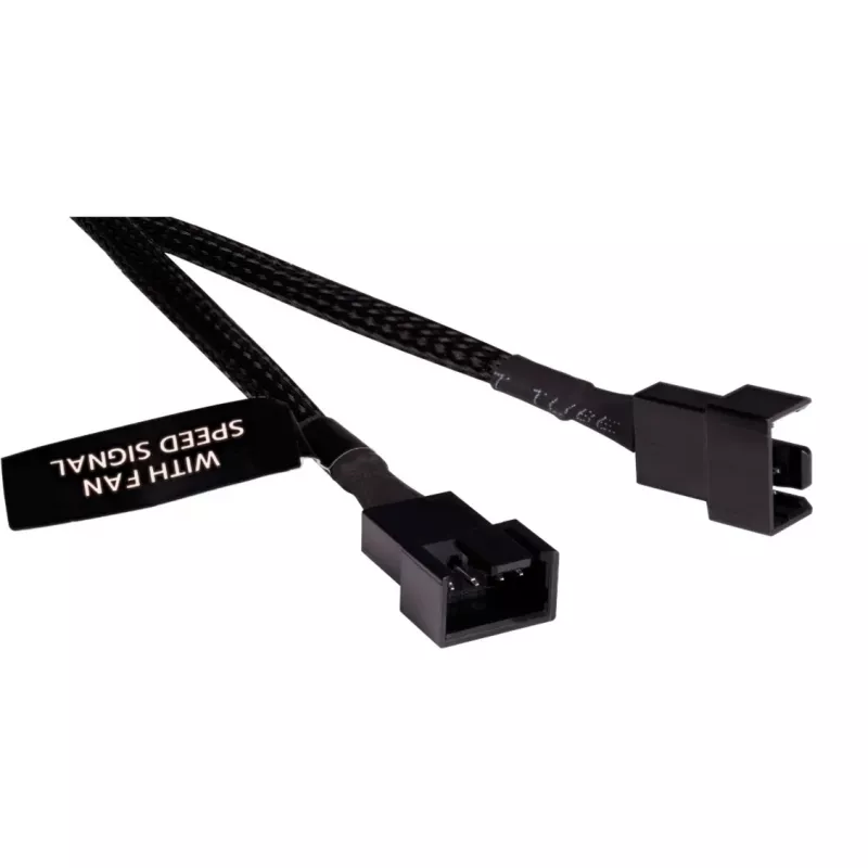 Alphacool 18683 - cable divisor RGB - plástico - negro - 4 pines - 300 mm - 1 ud.